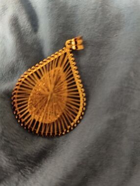 Gold Over Sterling Silver Pendant